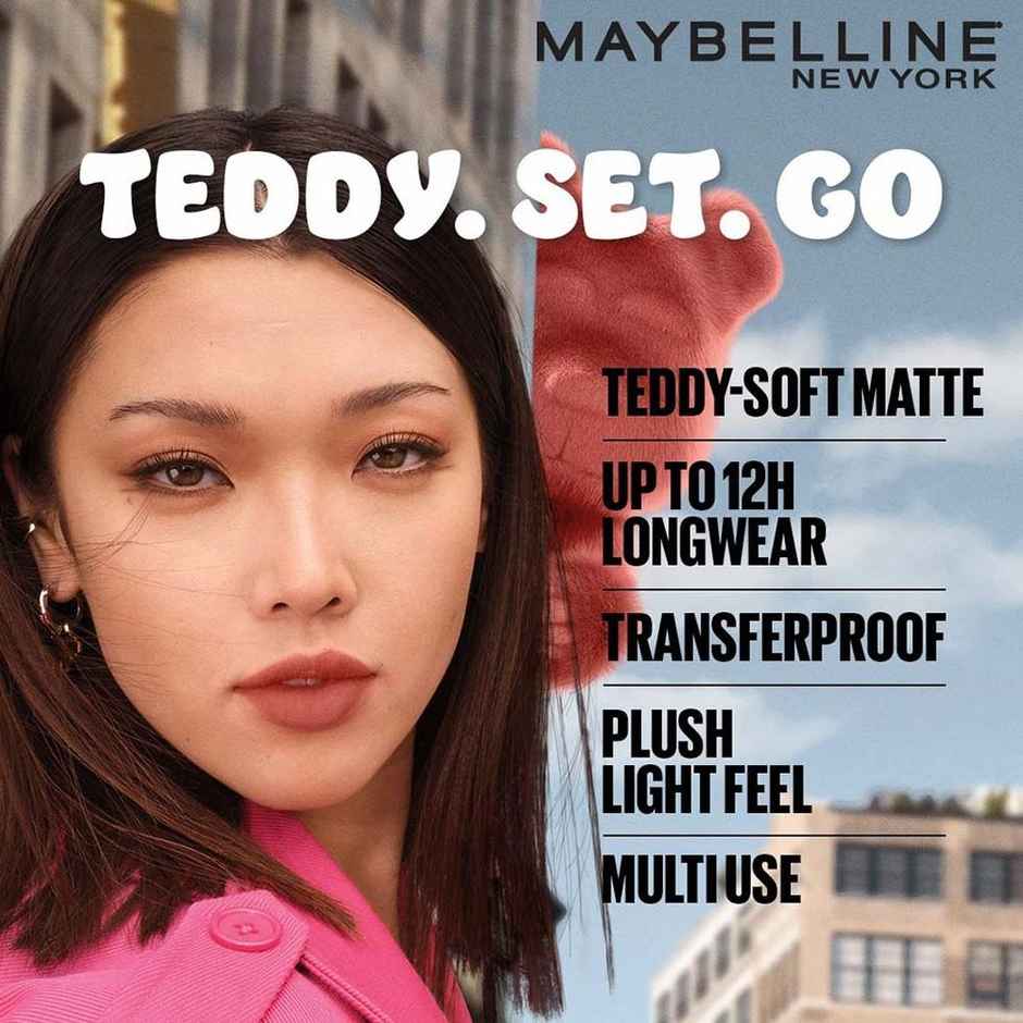 Maybelline New York Superstay Teddy Tint - Lip And Cheek Color - Knee High