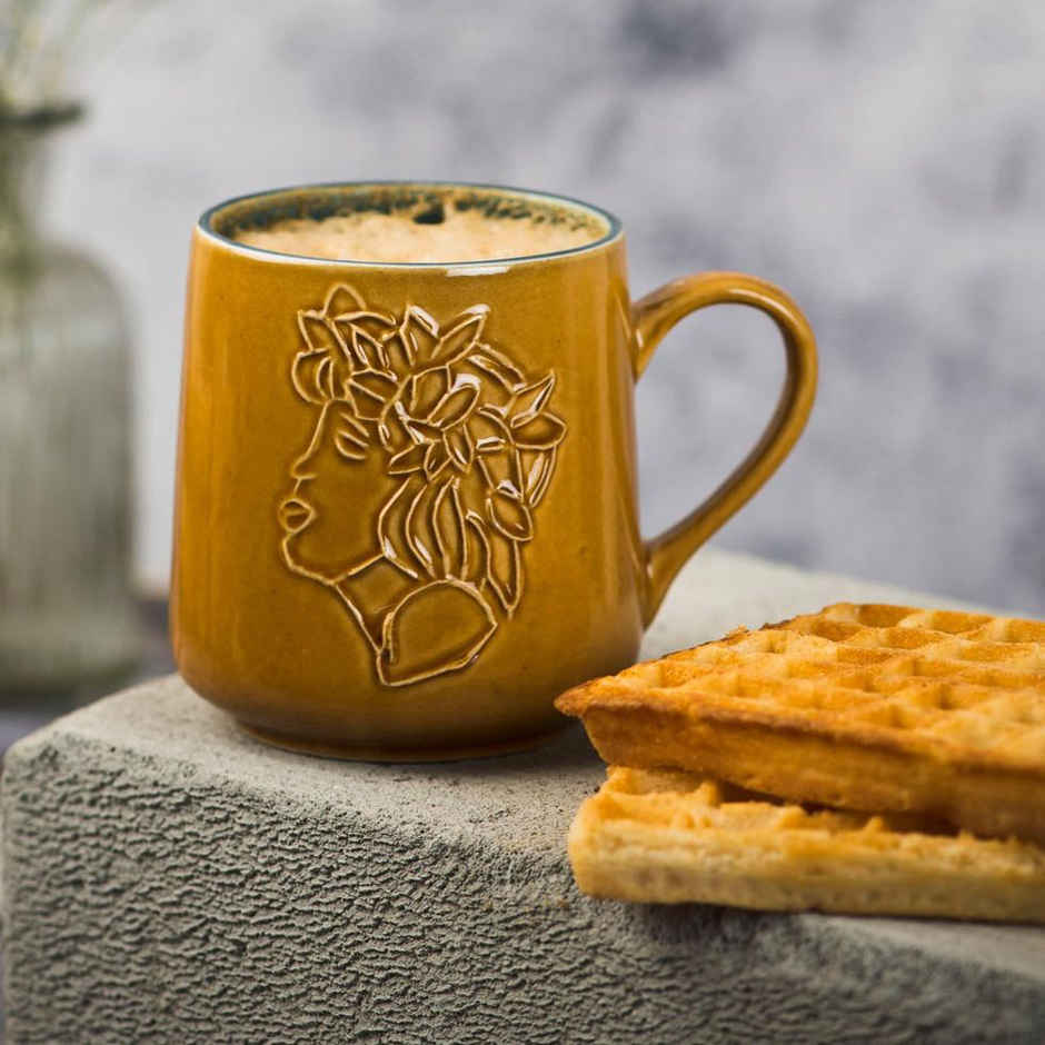 Fabindia Ceramic Rashi Mug - Virgo