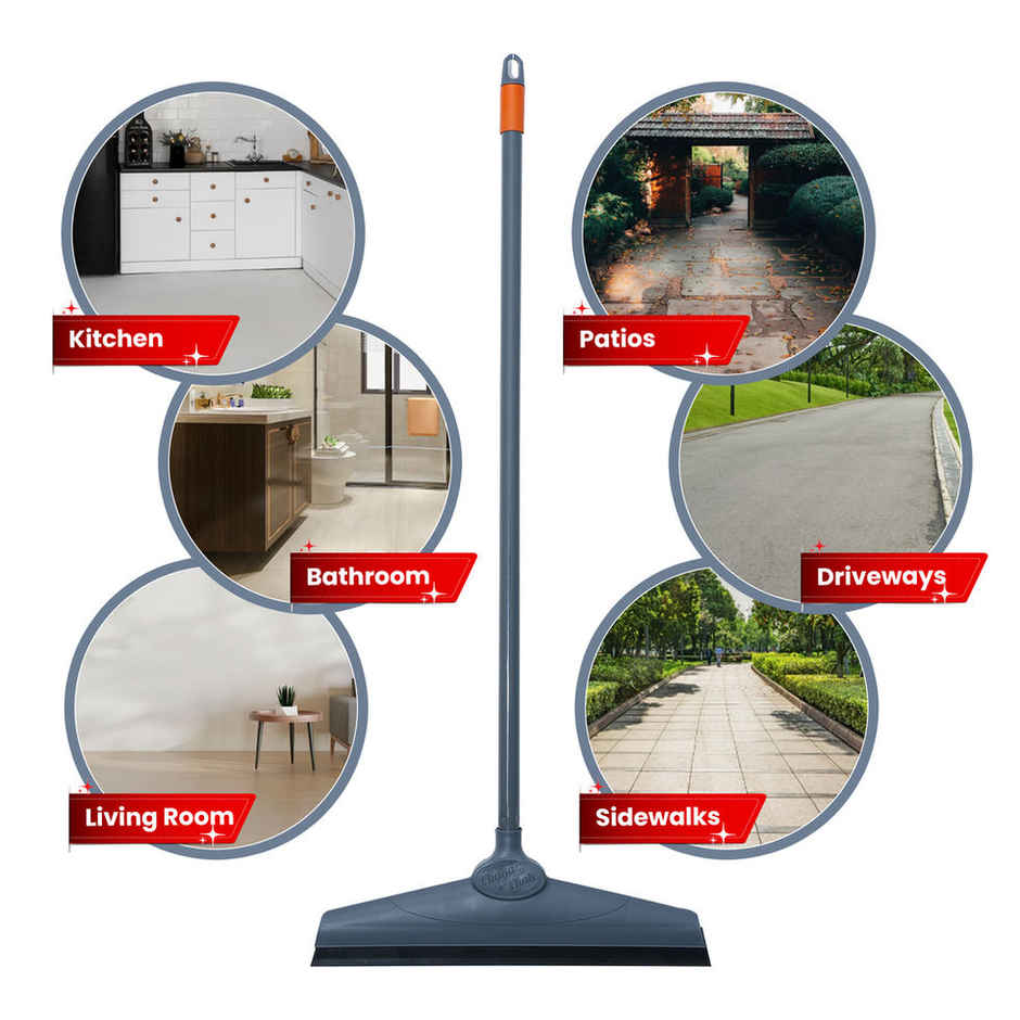 Chakaachak Eazo Double Lip Mini Wiper | Grey & Orange