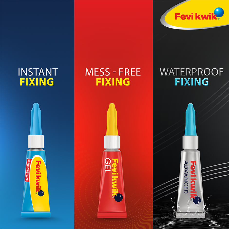 Fevikwik Advanced 3G Instant Glue For Repair | Water-Proof | Shock Proof | Long Lasting Bonds