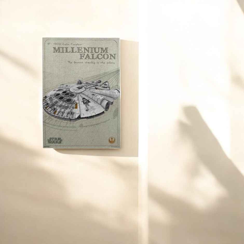 House Of Festivals Retro Falcon - Star Wars Official Poster