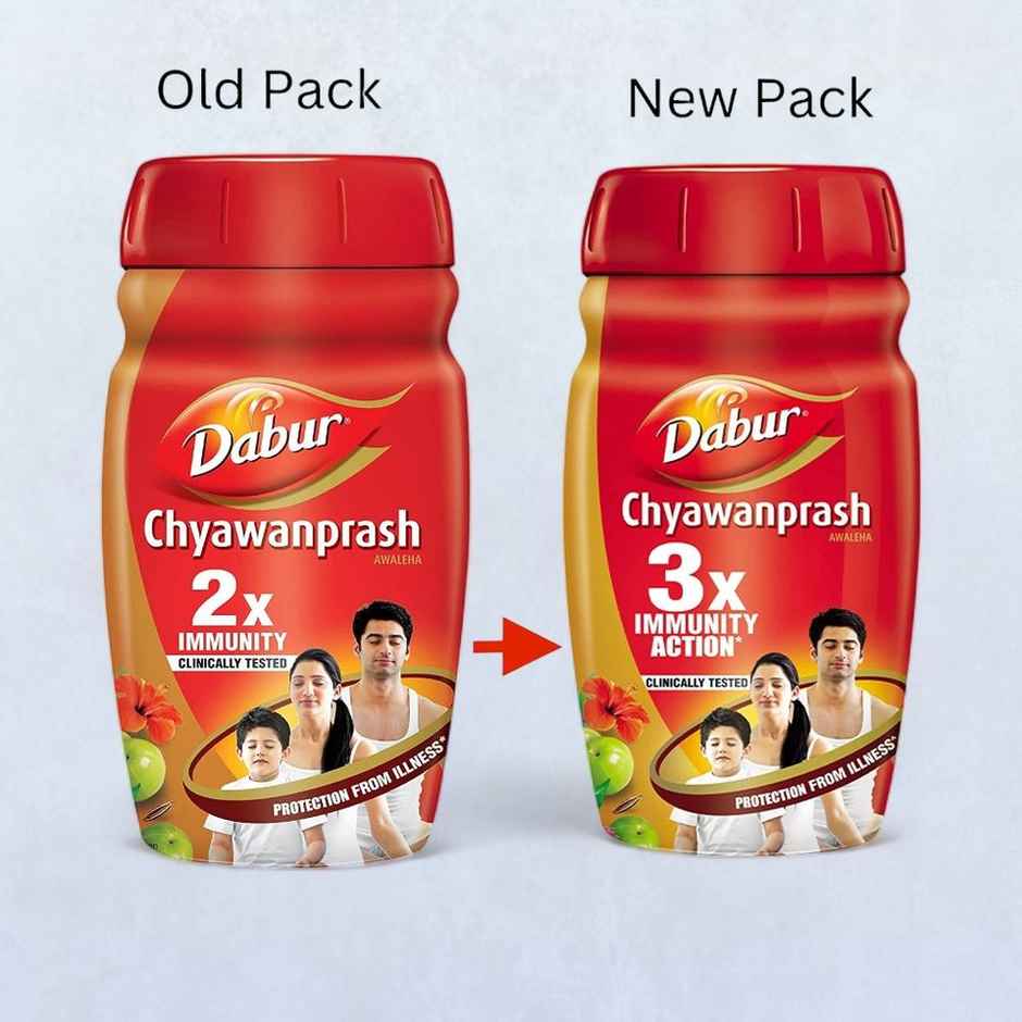 Dabur Chyawanprash Awaleha - 3x Immunity Action with 40+ Ayurvedic Herbs