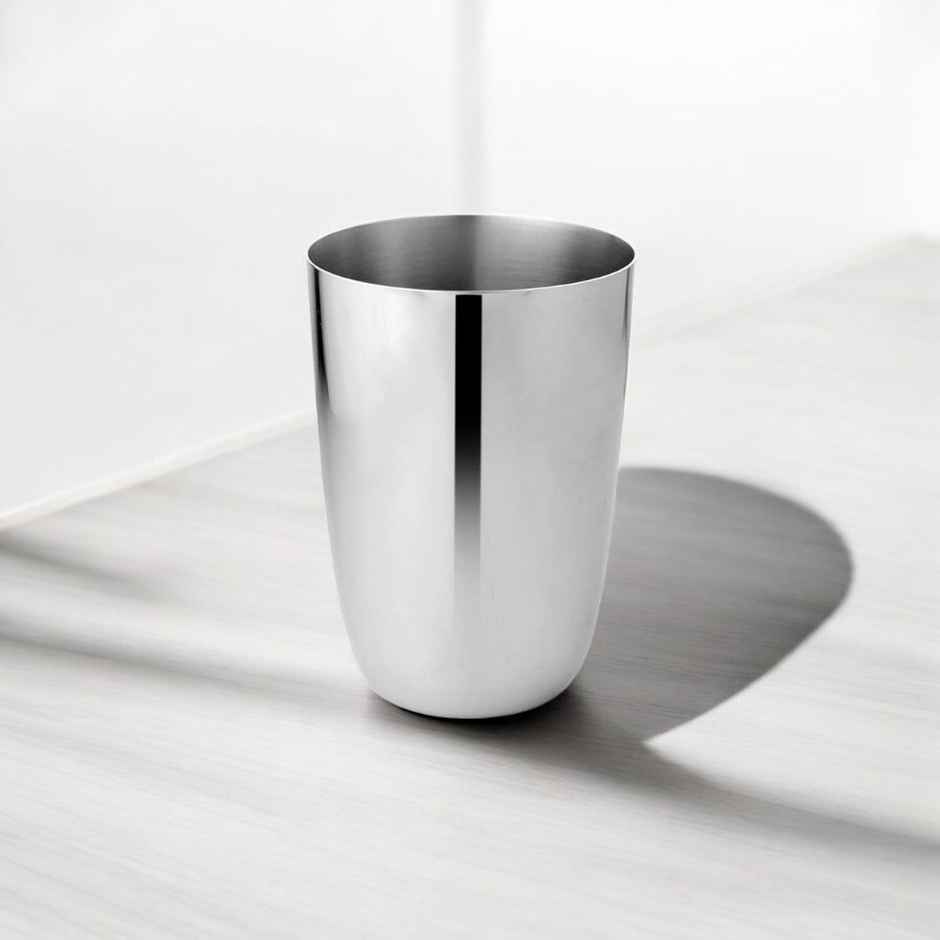 Vinayak Allure Stainless Steel Glass (300 ml)