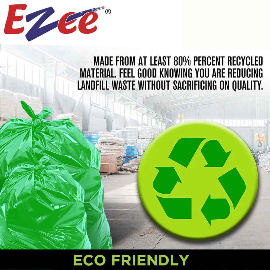 Ezee Biodegradeable Flat Garbage Bag - Medium