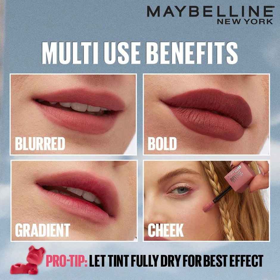 Maybelline Superstay Teddy Tint - Lip and Cheek Color | Cool Grunge