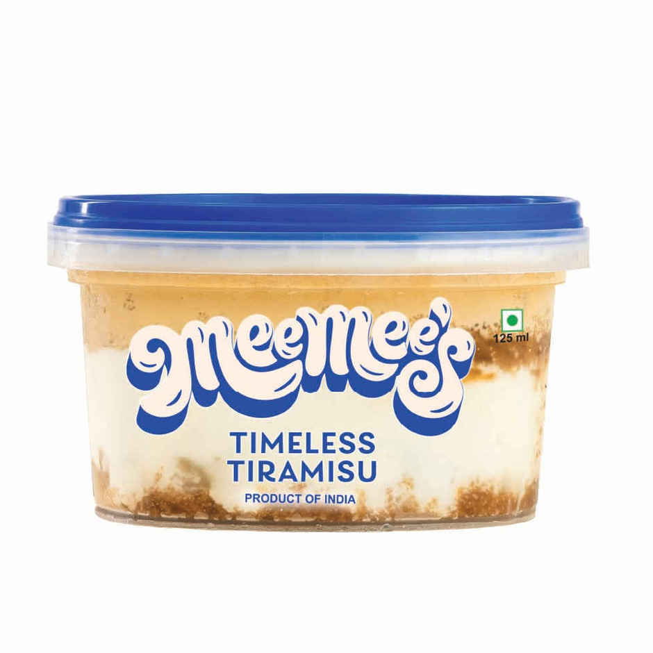 Meemee's Timeless Tiramisu Tubster - Ice Cream Sundae