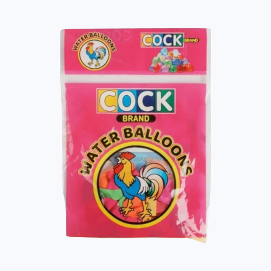 Water Balloons | Assorted Colors | Manual Fill | Holi Special | Cock