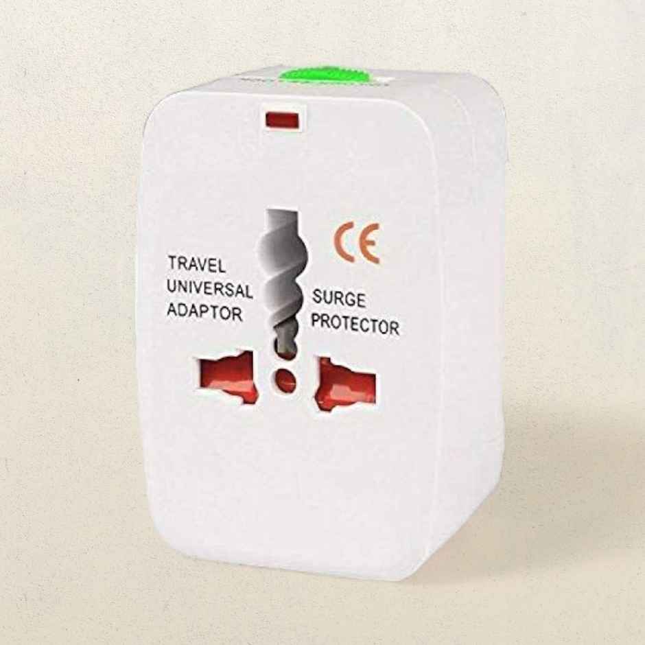 Universal All-In-One Worldwide International Travel Adapter Combo