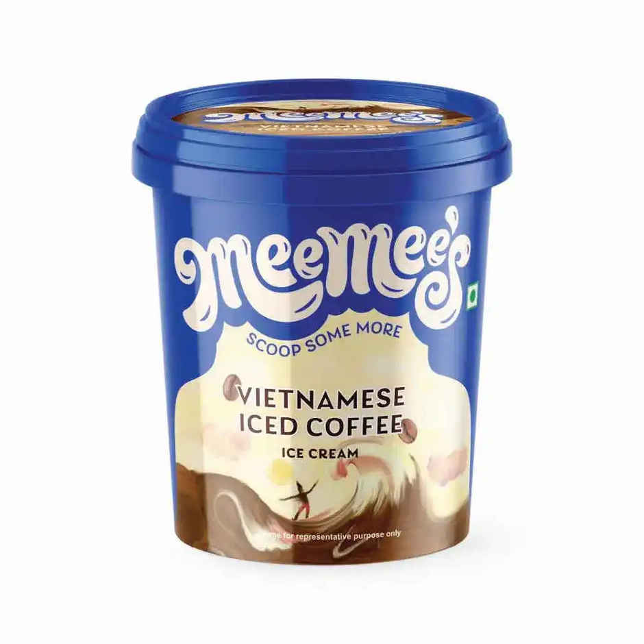 Meemee's Vietnamese Iced Coffee - Ice Cream Cup
