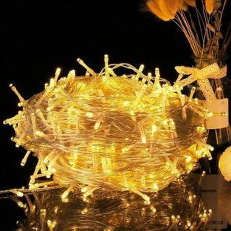 DesiDiya String LED Rice Light - Gold