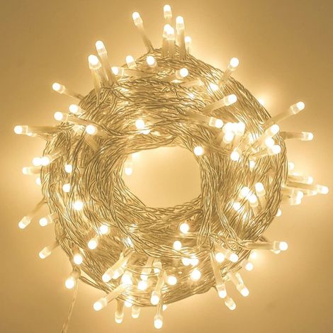 Elongated LED String Light - Warm White | Energy Efficient