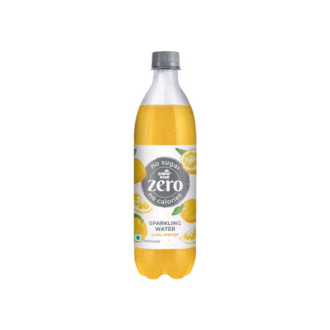 Paper Boat Zero Sugar Yuzu Orange Sparkling Water | Sugar Free Cold Drink