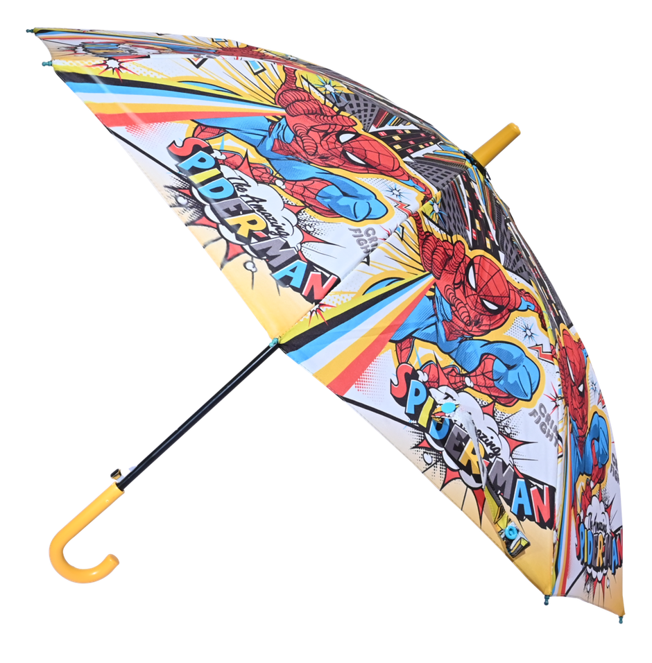 Citizen Kids School Umbrella | 2 Fold | 19 Inch | Spiderman Printed