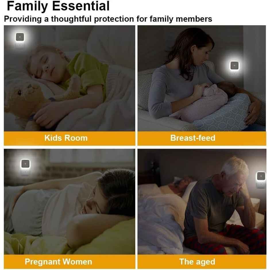 Desidiya Sensor Light,Bedroom Bed Side Home, Automatic Onoff Led Lights, 0.5W Lamp