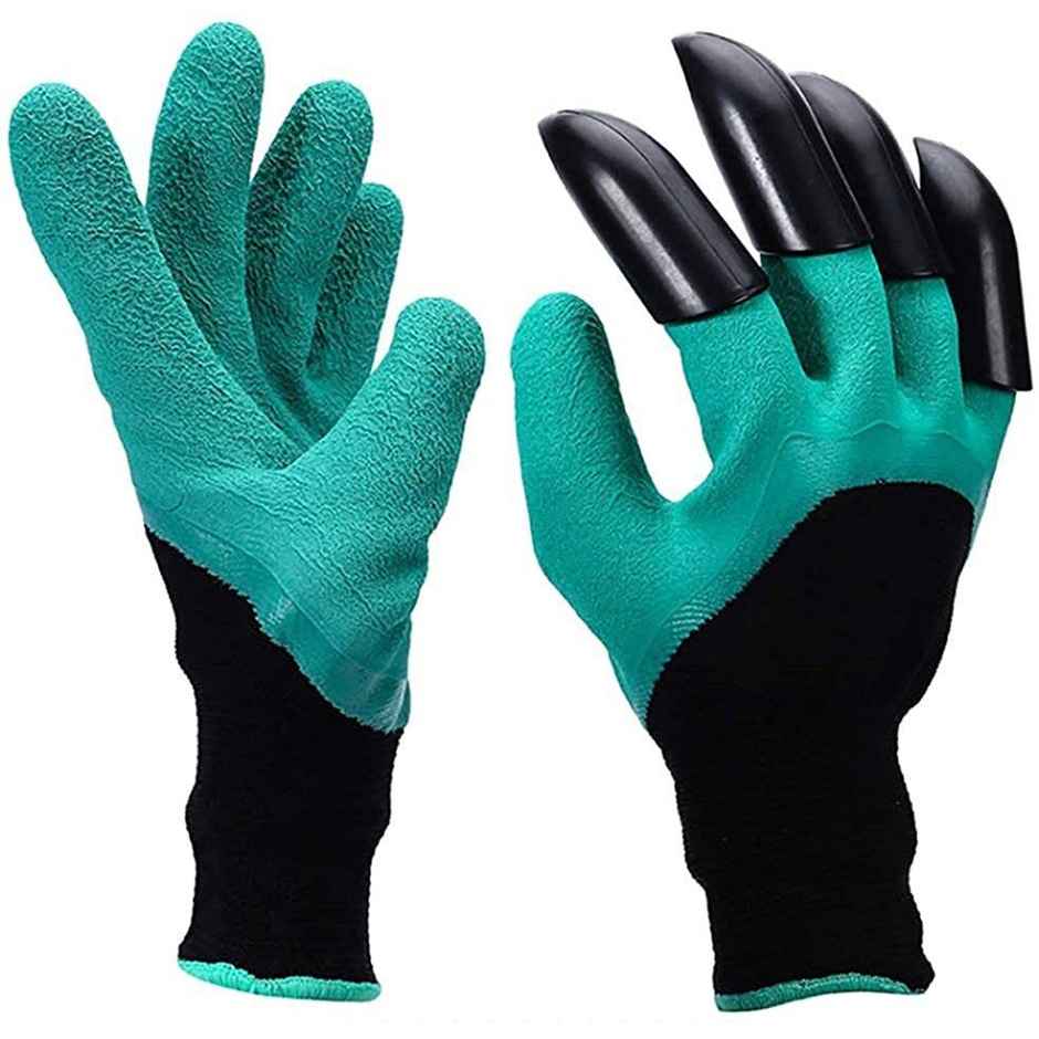 Daluci Heavy Duty Garden Gloves With Abs Claws For Pruning and Digging | 1 Pair