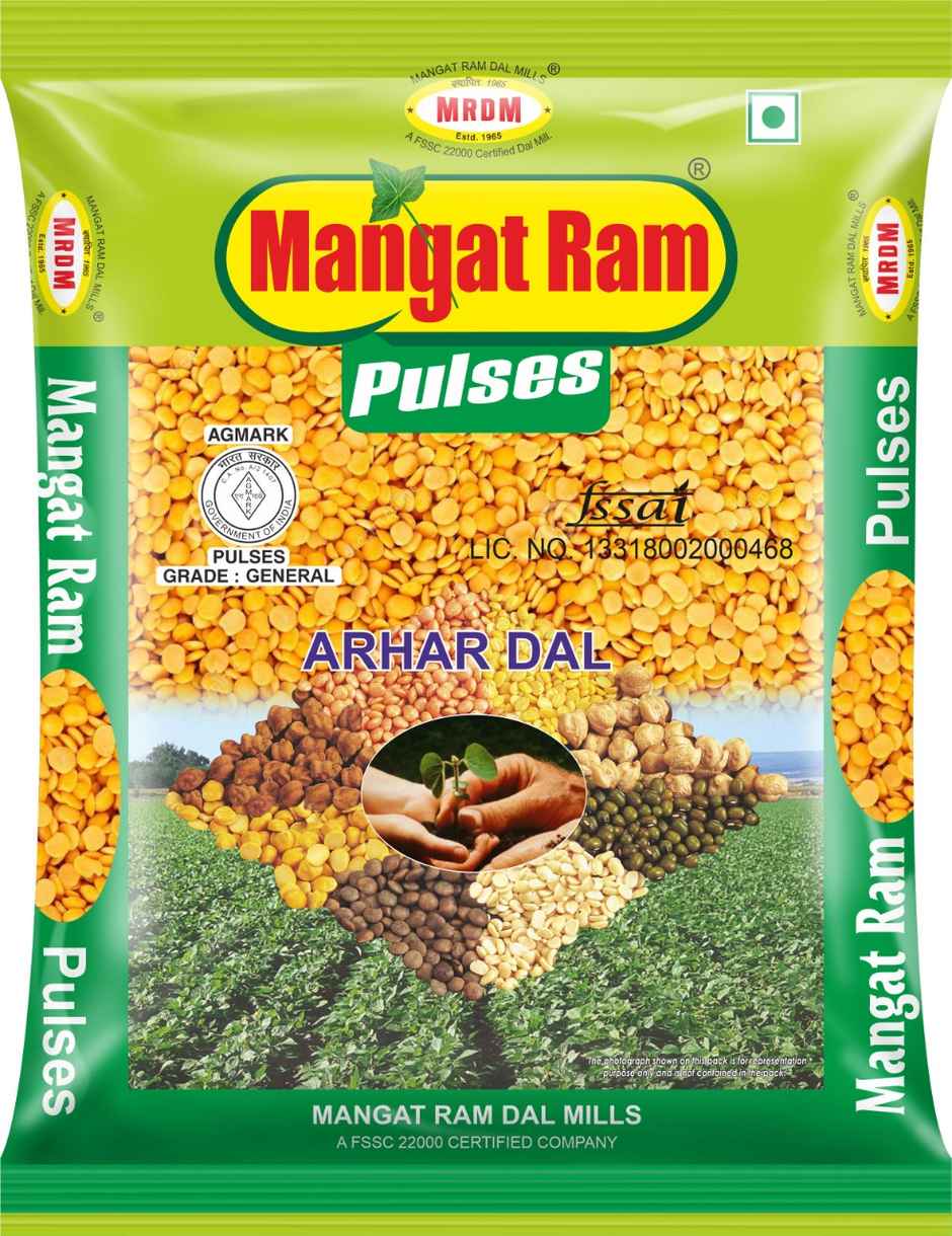 Mangat Ram Unpolished Arhar Dal/Toor Dal