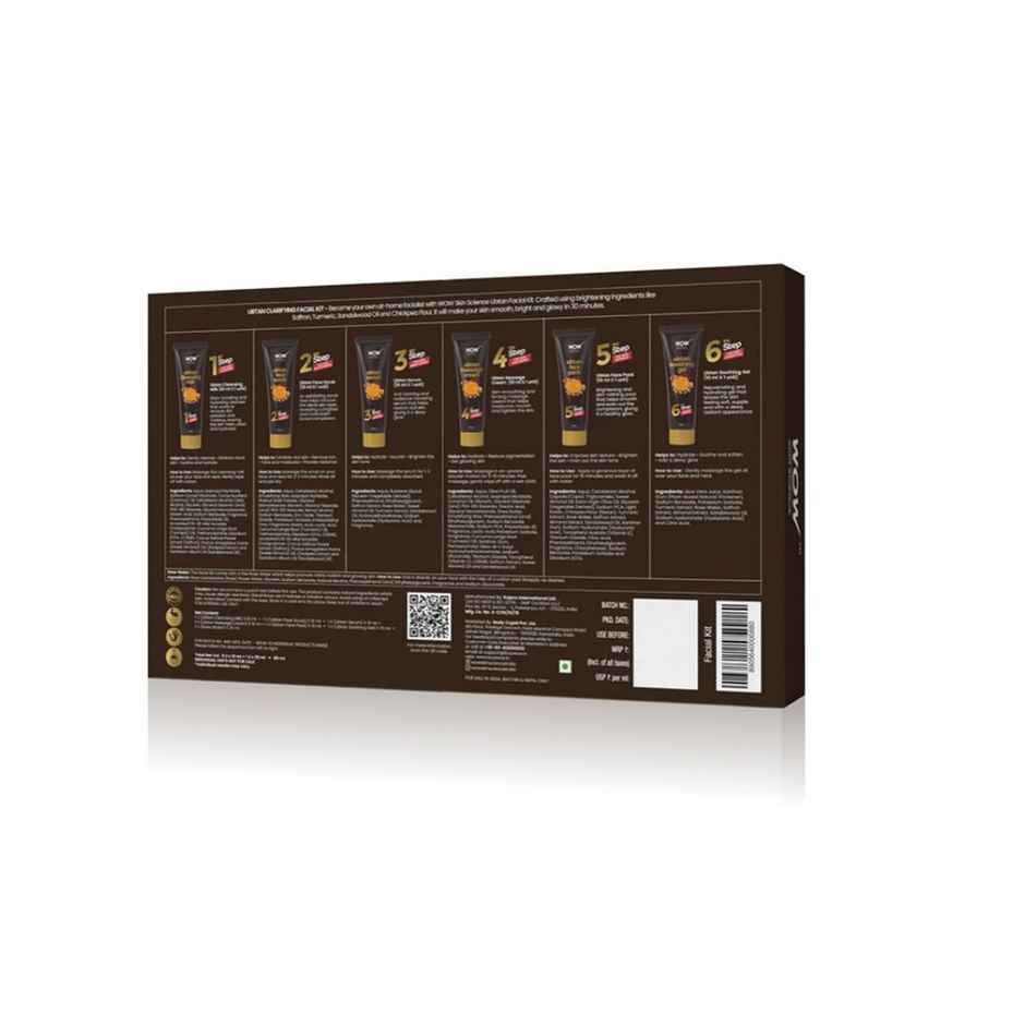 WOW Skin Science Ubtan Radiance Facial Kit for Glowing Skin