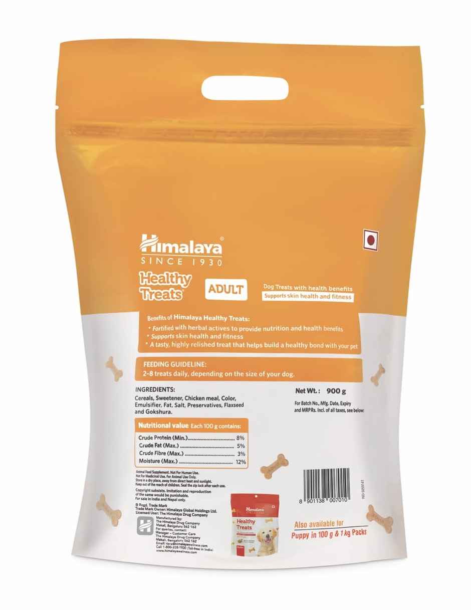 Himalaya Healthy Dog Biscuit Treats for Adult with Chicken