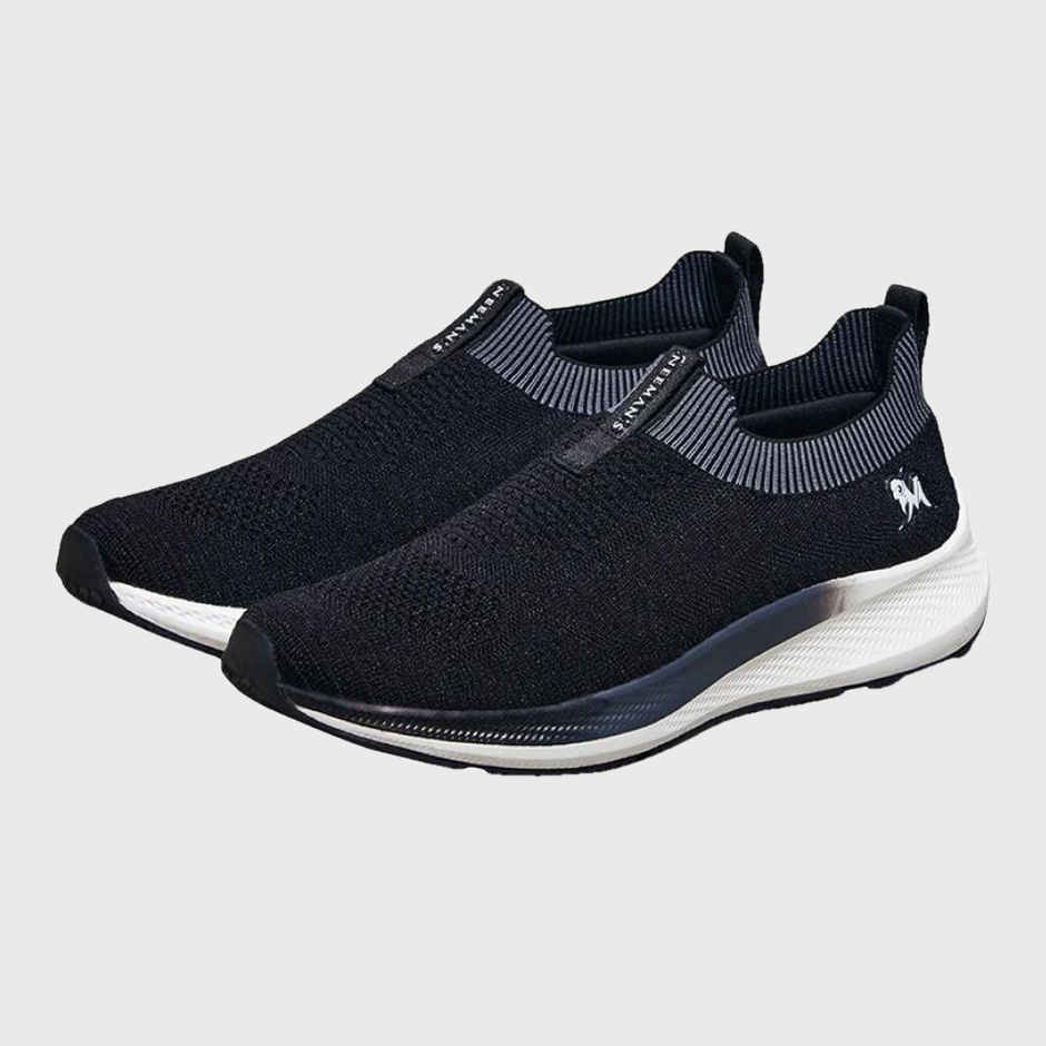 Neeman's Grip Fit Slip Ons | Black | Size- 10