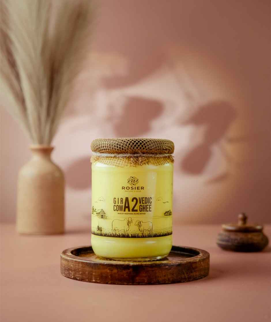 Rosier Foods Gir Cow A2 Ghee - Made From Curd