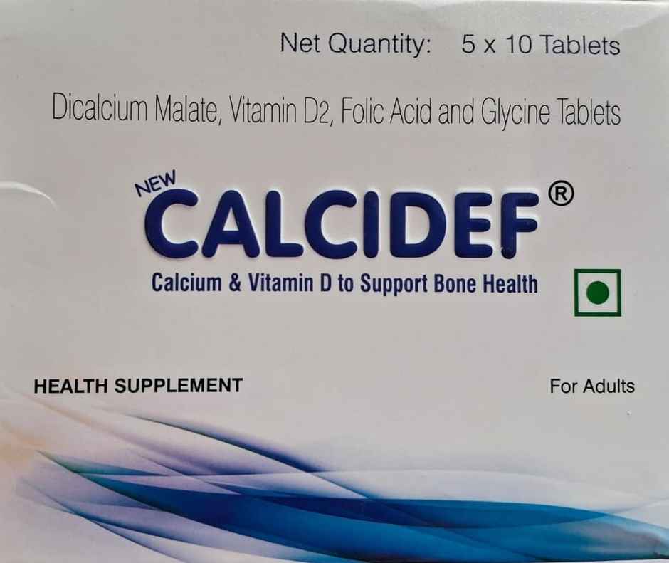New Calcidef Vitamin(D3) Tablet