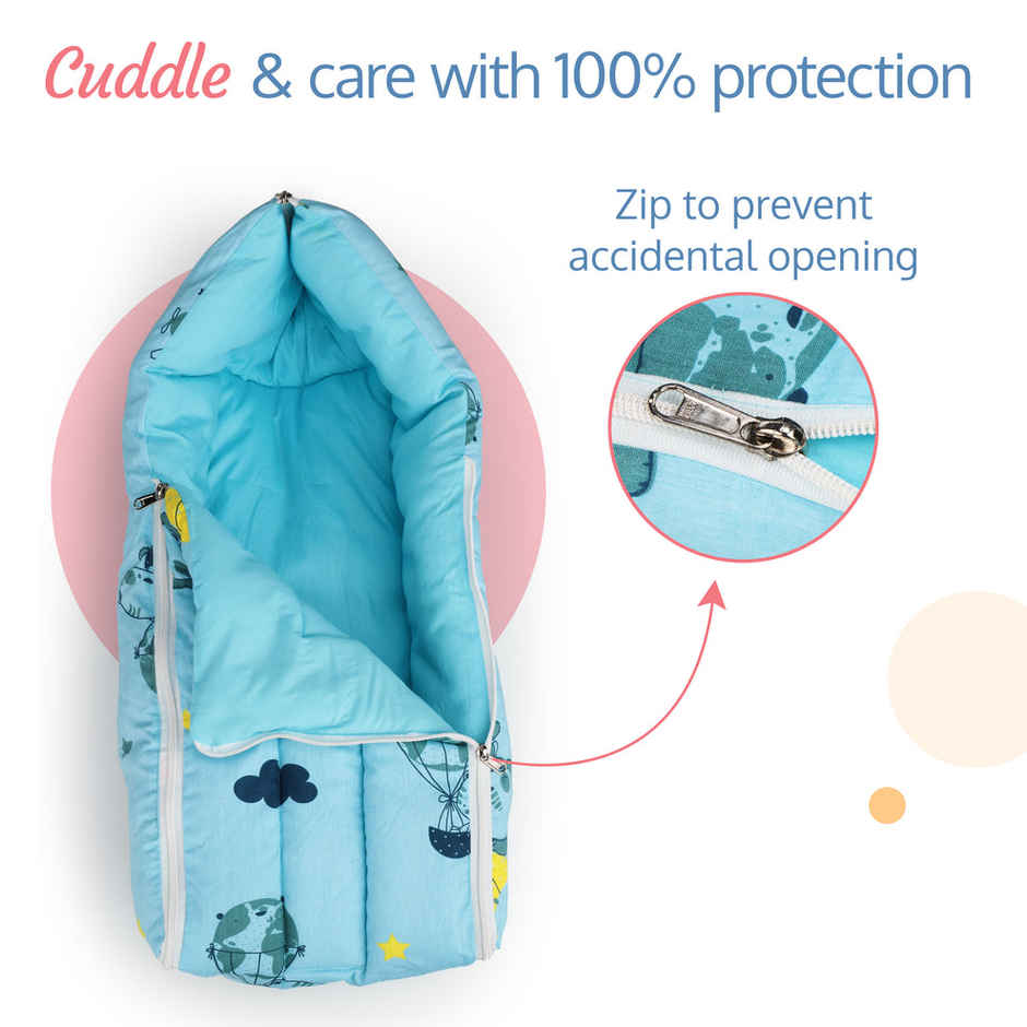 LuvLap 3 in 1 Baby Bed, Sleeping Bag & Carry Nest, for Baby Carrying & co Sleeping, Unisex, 0M+
