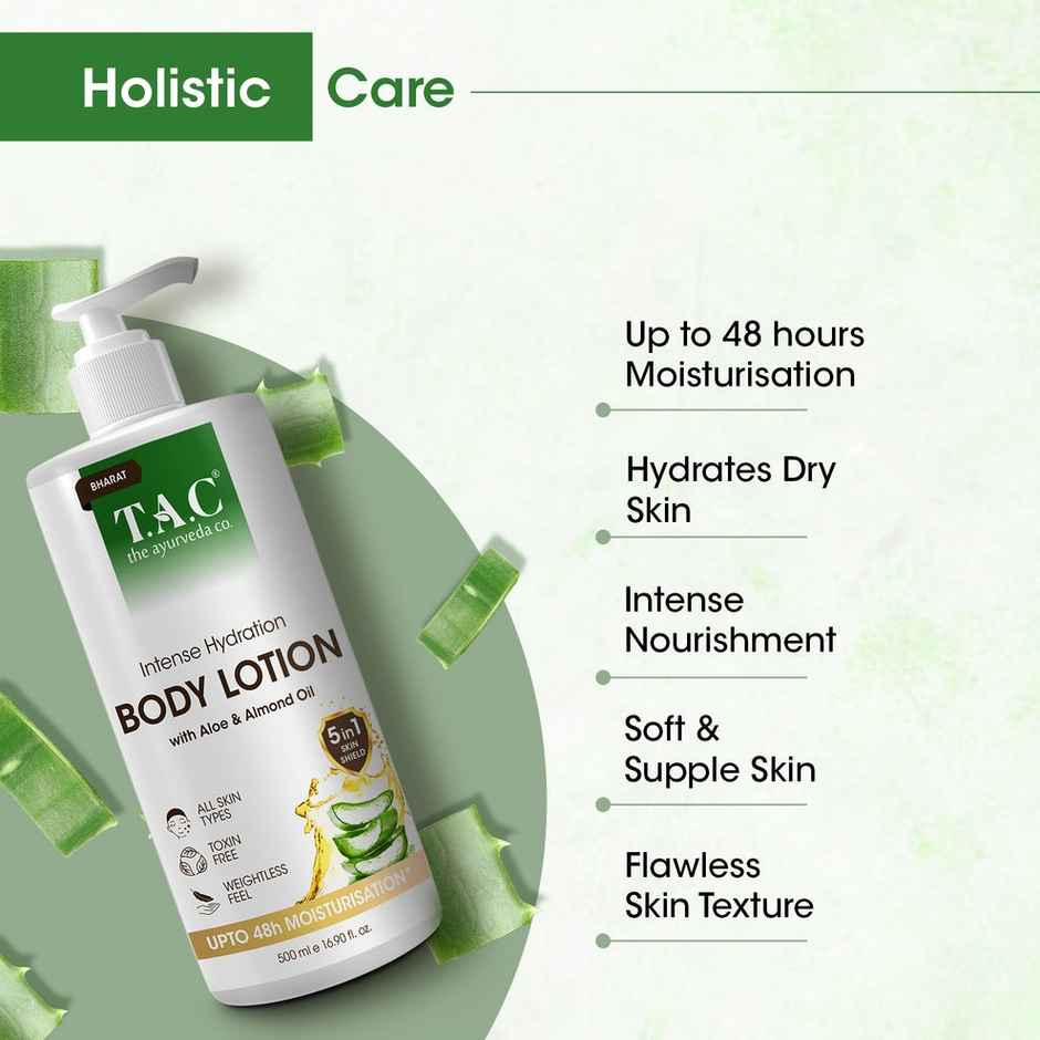 TAC Intense Hydration Body Lotion with Aloe and Almond Oil
