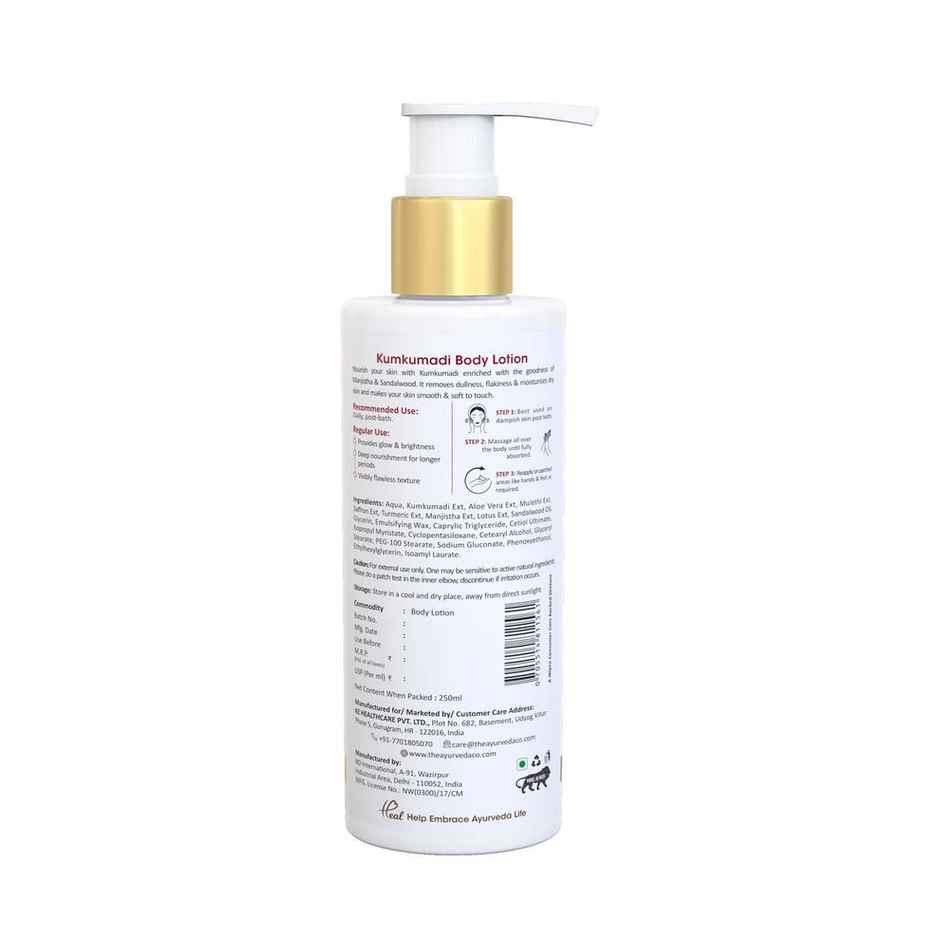 Tac - The Ayurveda Co Kumkumadi Body Lotion