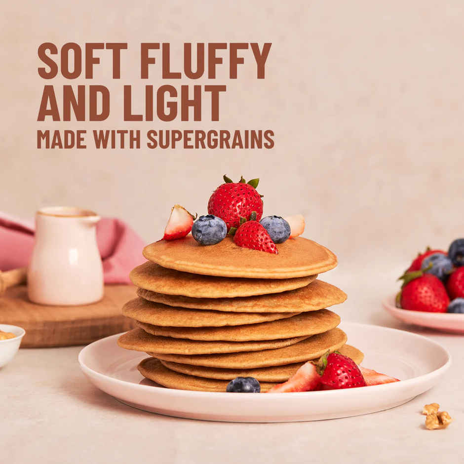 Mille Classic Pancake mix | Zero Sugar | No atta | No maida, Gluten free | 17g Protein | 8g Fibre