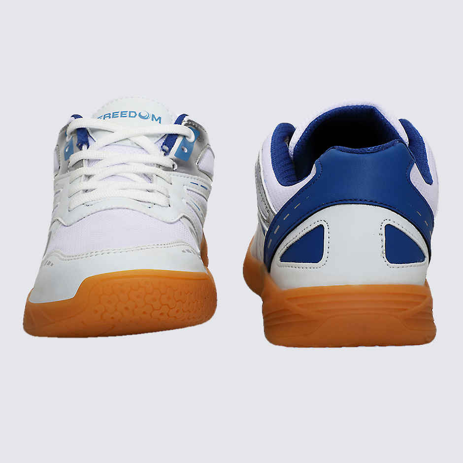 Liberty Apparel Men's Freedom Aspire-1E Badminton Shoes | Sky Blue - UK 8