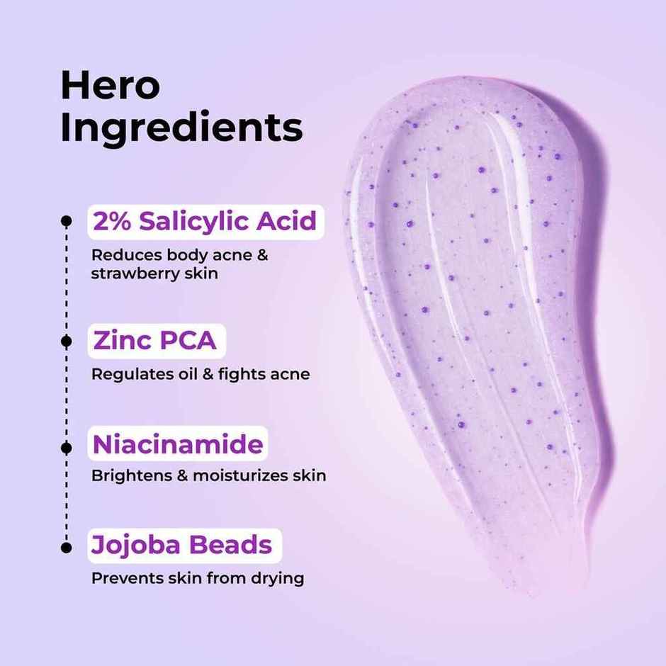 Hula Hoop Exfoliating Body Wash by Foxtale