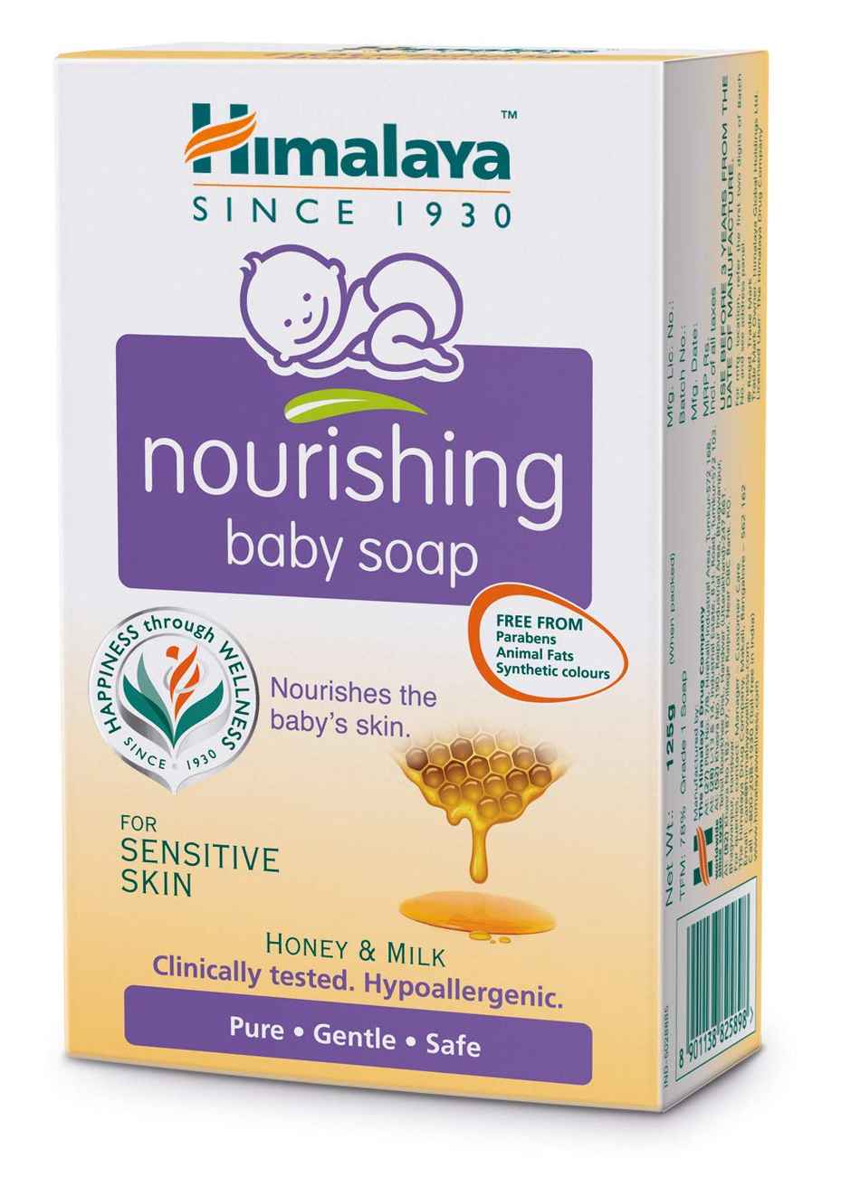 Himalaya Nourishing Baby Soap for Sensitive Skin -|Honey Milk Nourish Complex to Nourish Skin