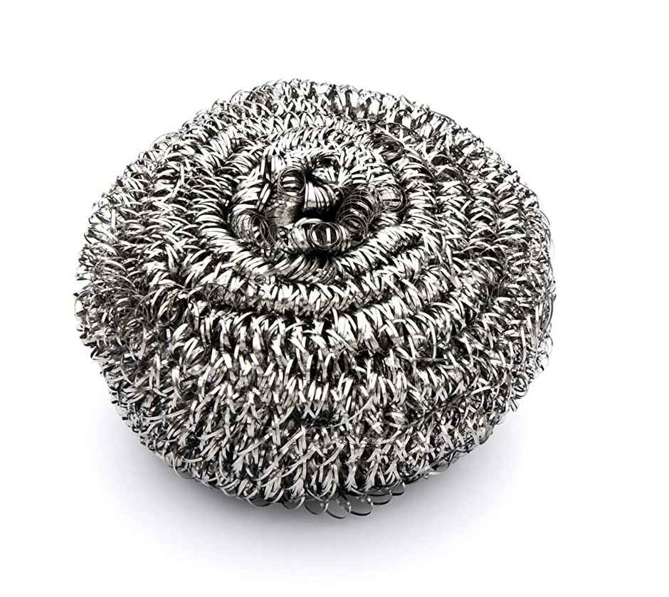 Gebi Stainless Steel Scrubbers (Pack of 3)