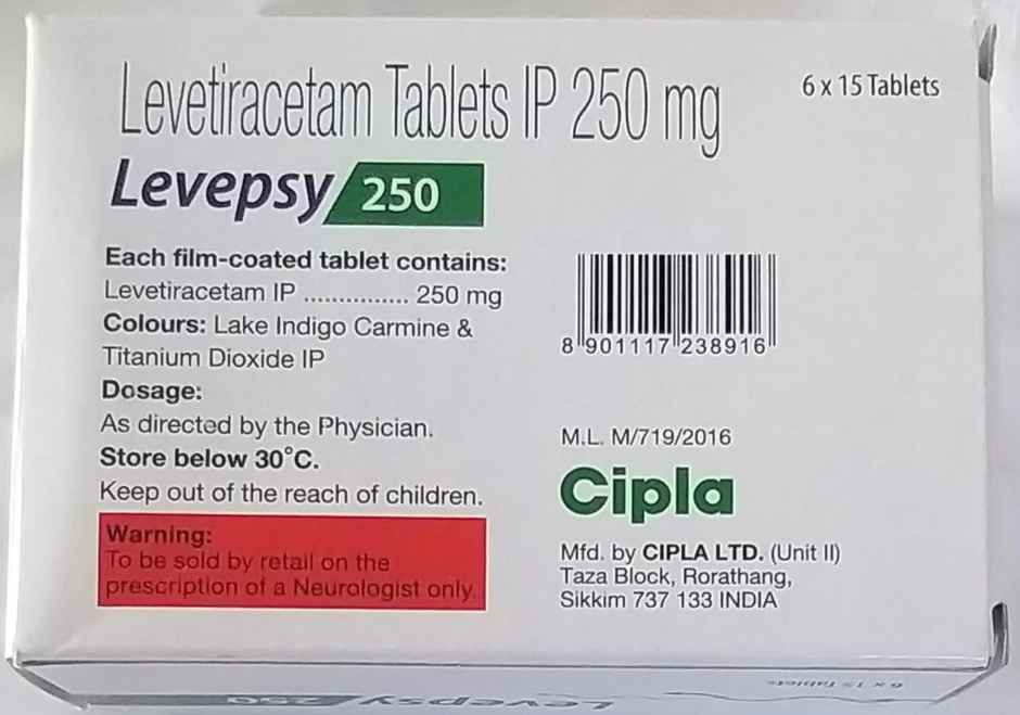 Levepsy 250 Tablet