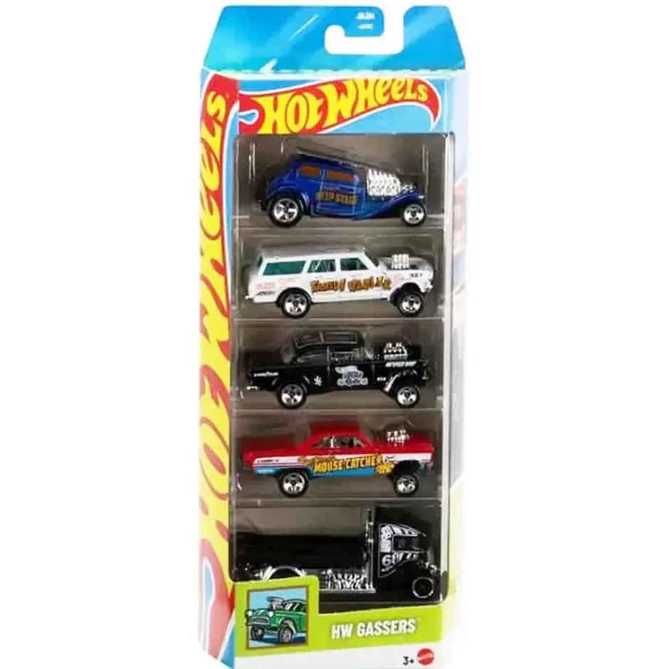 Hot Wheels 5-Car Pack - Collector's Dream for Kids Ages 3+ (Assorted)