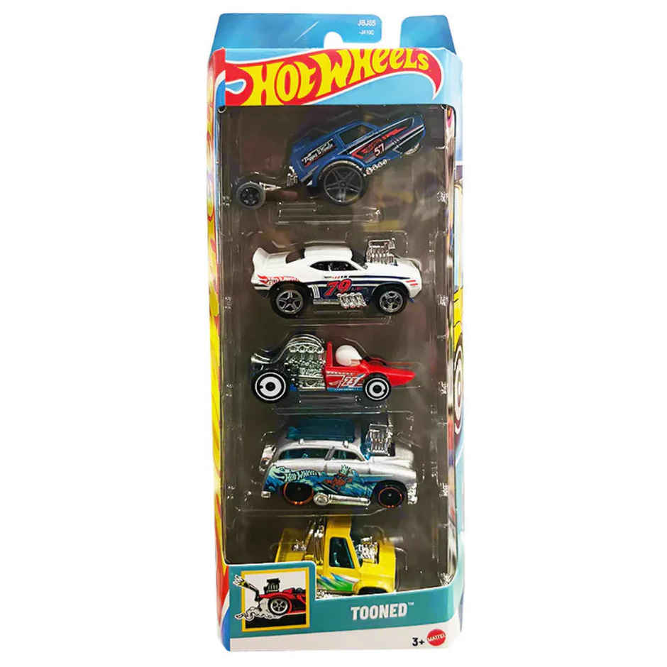 Hot Wheels 5-Car Pack - Collector's Dream for Kids Ages 3+ (Assorted)