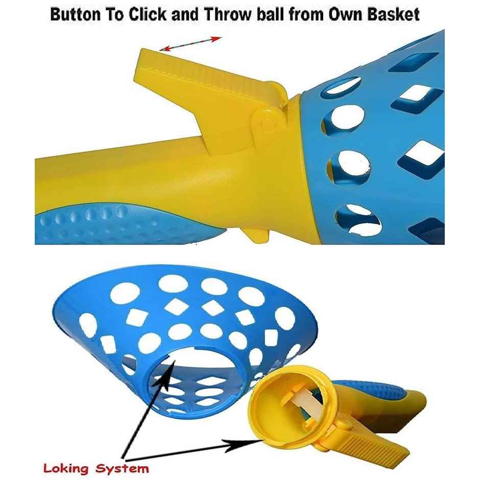 Kidara Click & Catch Twin Ball Game Set | Gift for Kids