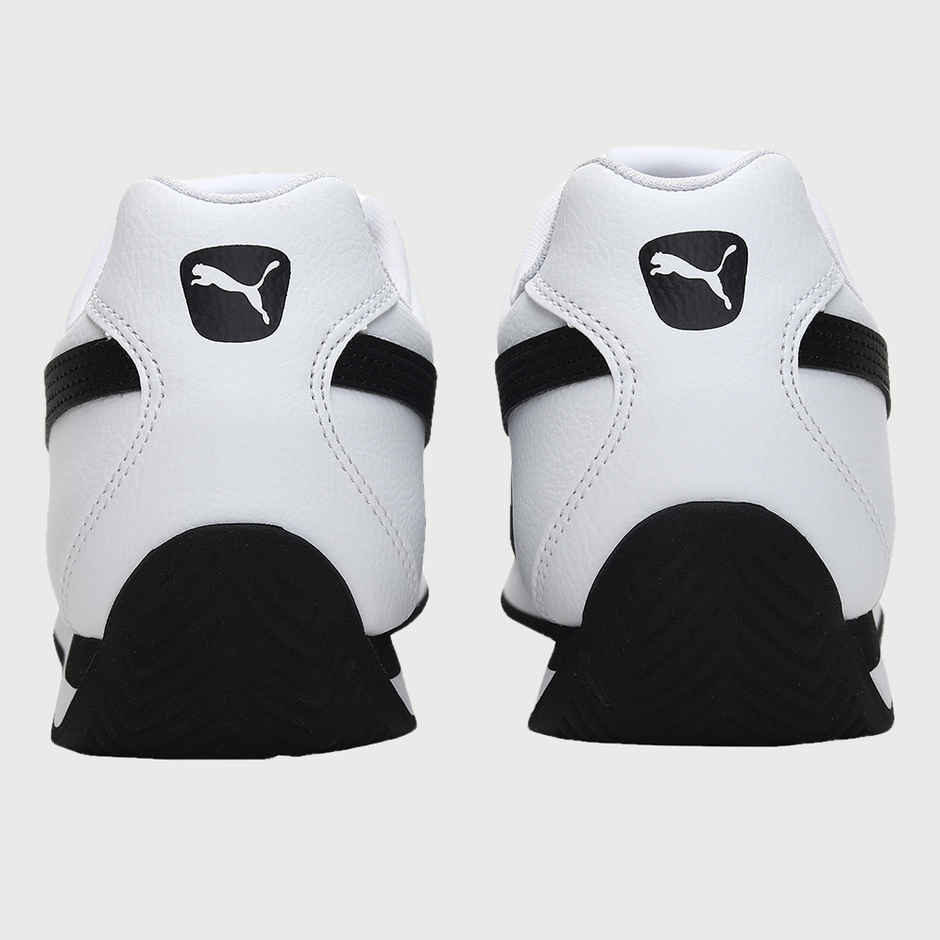 Puma Unisex Turin 3 Sneakers White and Black Uk/Ind - 6
