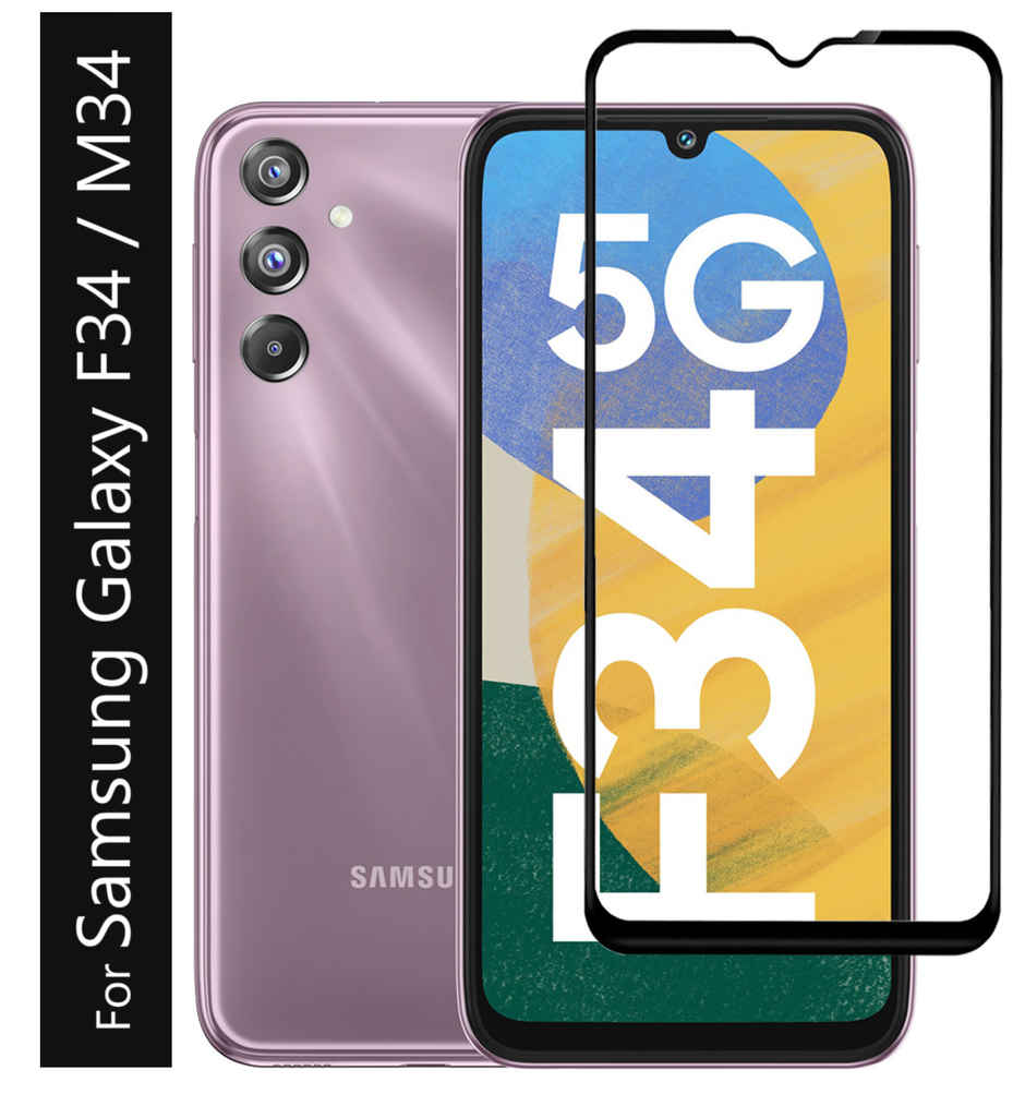 Kwine Case Samsung Galaxy F34 / M34 Tempered Glass Screen Protector