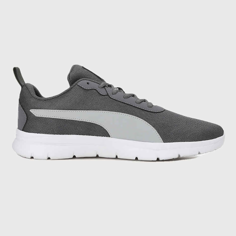 Puma Men's Supreme Comfort Running Shoes | Iron Gate, White and Asphalt - UK 9