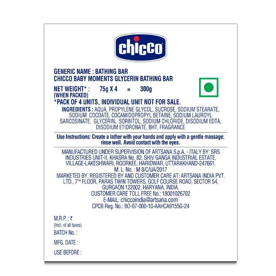 Chicco Bm Glycerin Bar