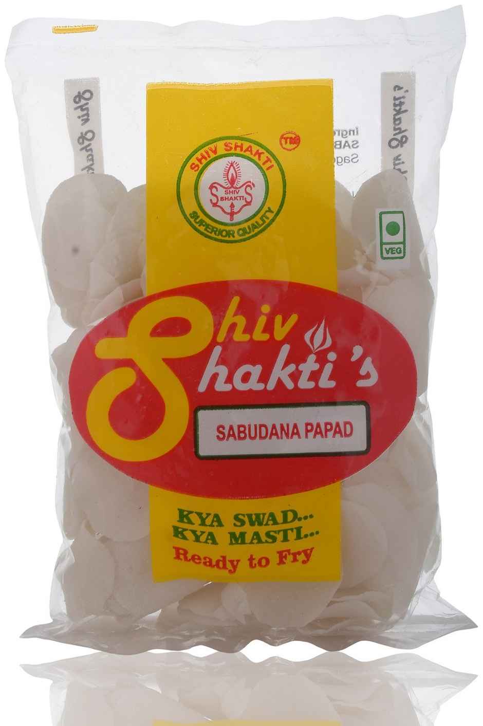 Shiv Shakti Sabudana Kurdai Papad