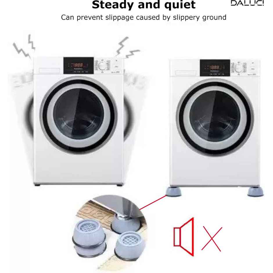 Daluci Washing Machine Pads - For Noise Control and Vibration Reduction