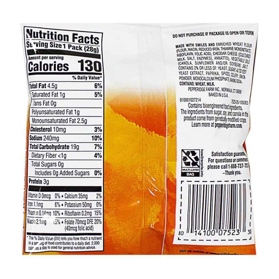 Goldfish cheddar Snack Crackers