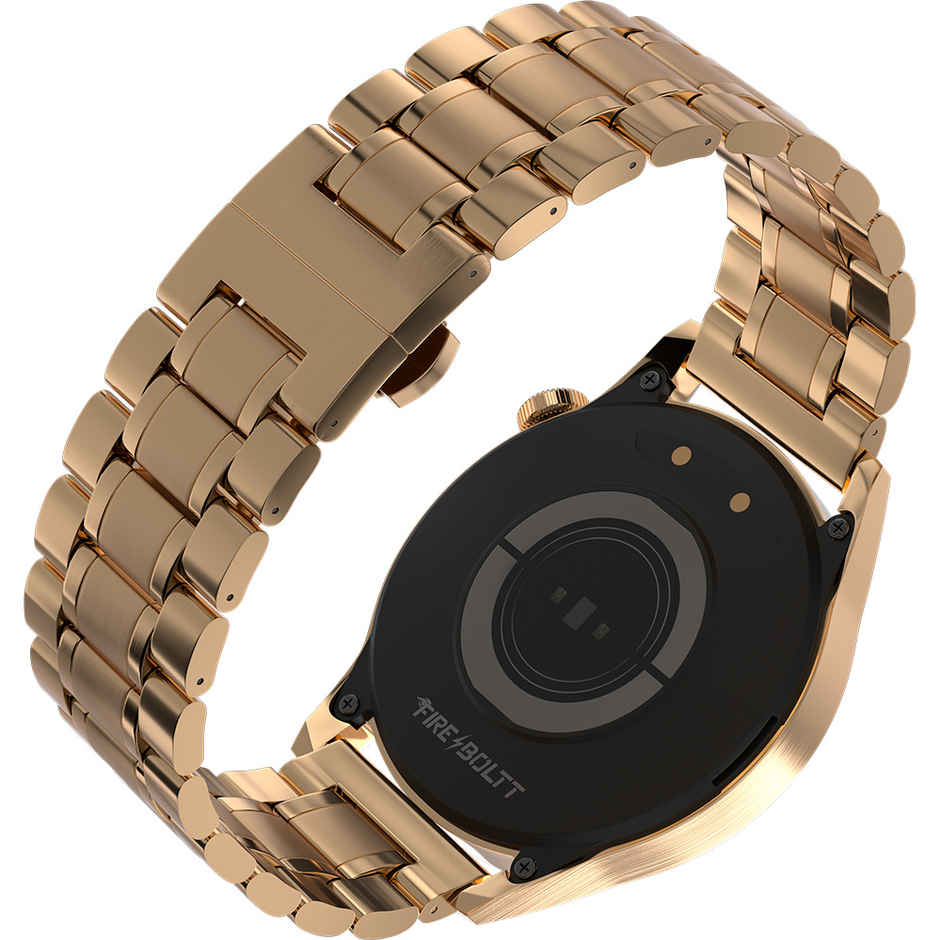 Fire-Boltt Ultimate Smartwatch | 1.39" Display | BT Calling | Women's Edition - Gold
