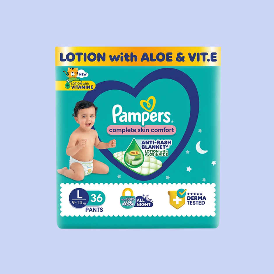 Pampers All Round Protection Pant Style Diaper | L | 36 pcs
