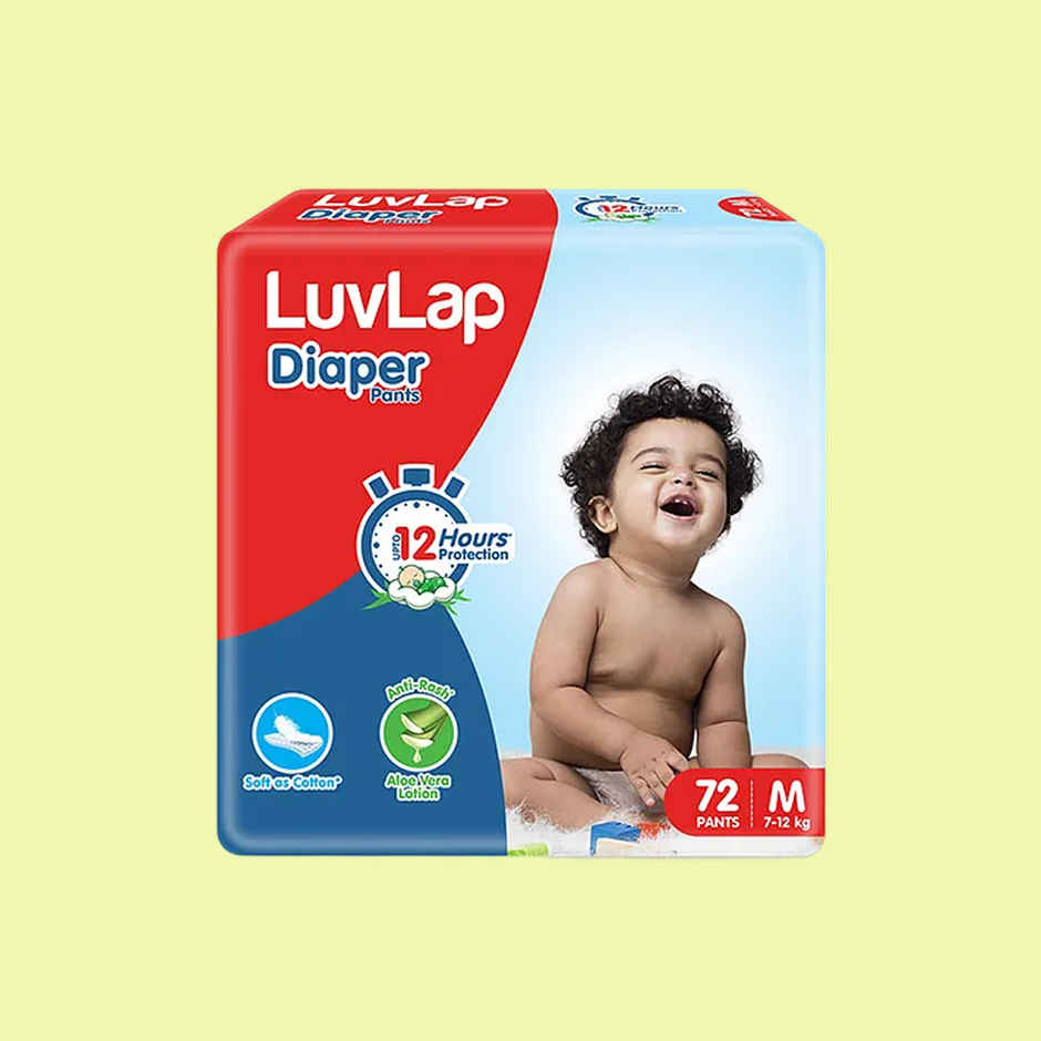 Luvlap Pant Style Diaper | M | 72 pcs