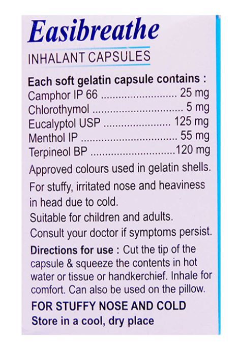 Easibreathe Inhalant Capsule