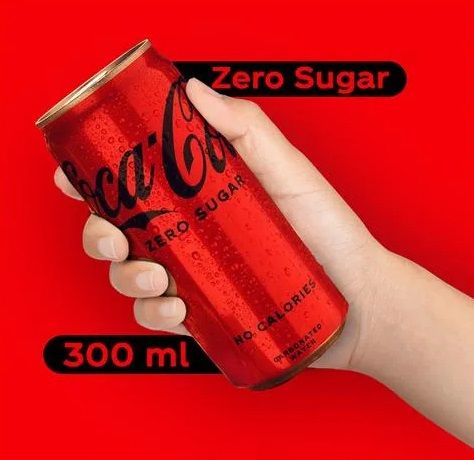 Coke Zero Can 300 ml Combo