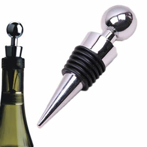 Stainless Steel Bottle Stopper for Wine 1 pc X 2 Combo